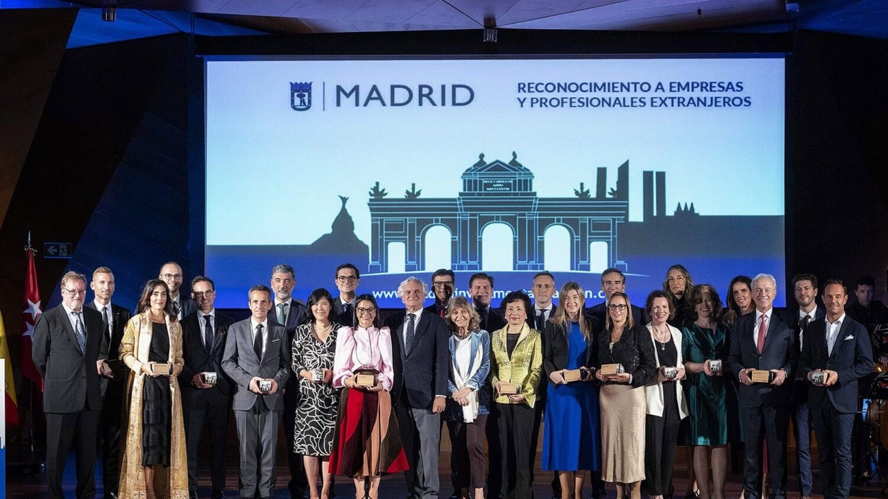 Madrid reconoce la aportación a la capital de 20 empresas y profesionales extranjeros