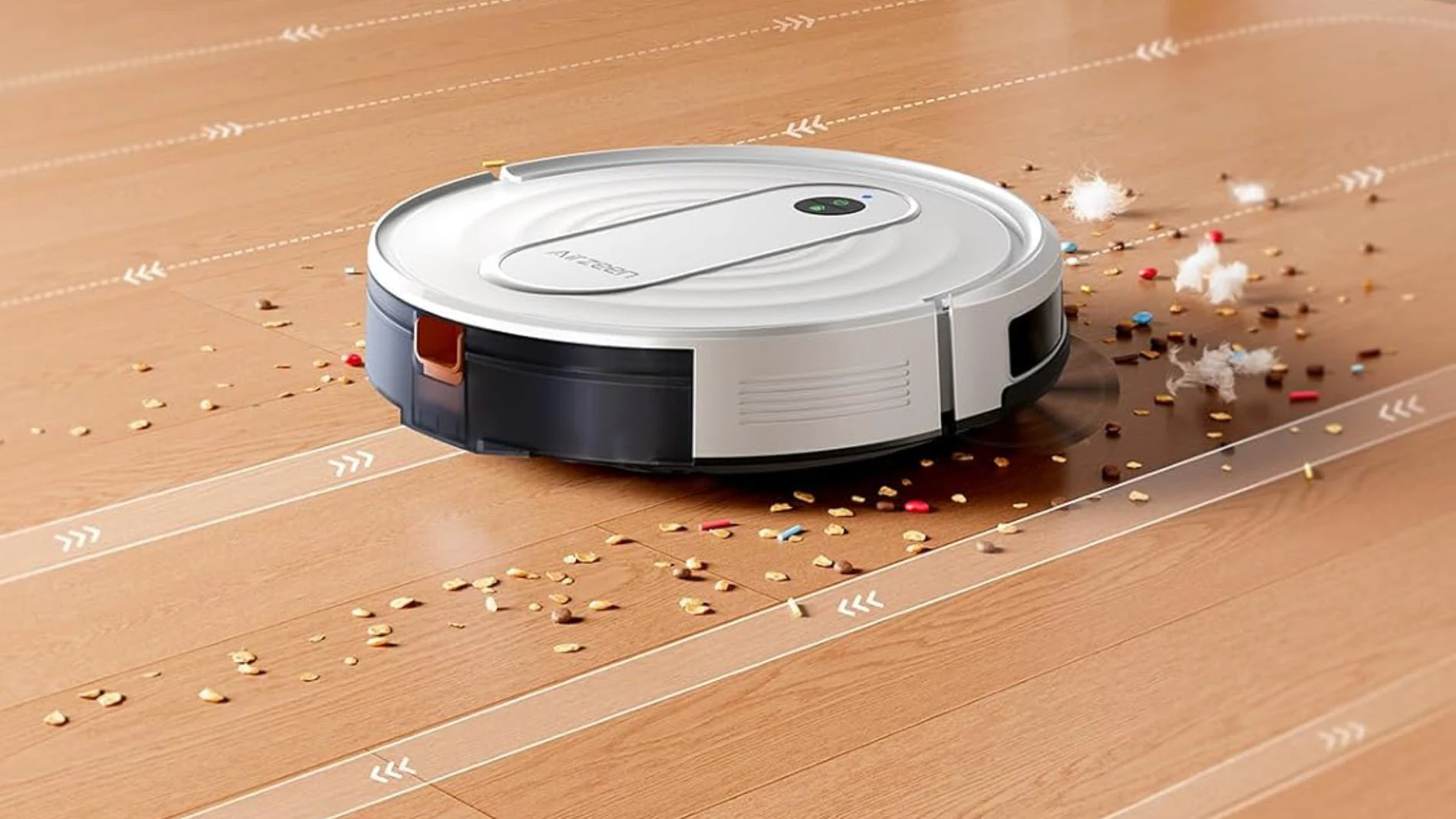 El robot aspirador Airzeen J10 no solo aspira, también friega