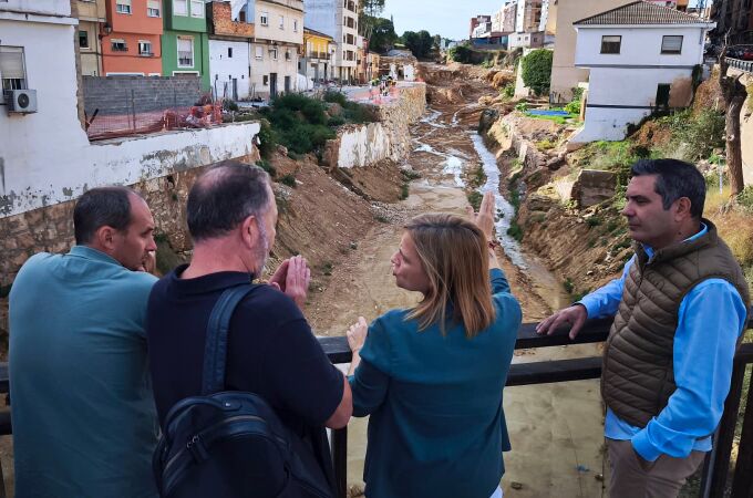 El Gobierno destina cinco millones más a las obras en el barranco del Poyo para aumentar la capacidad del cauce
