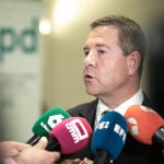 El presidente de Castilla-La Mancha, Emiliano García-Page