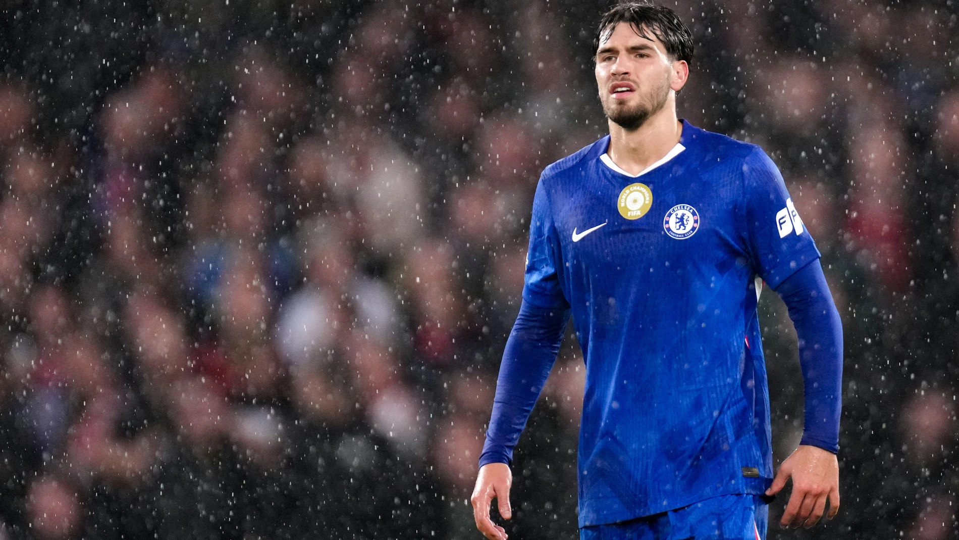 Marc Guiu of Chelsea during the UEFA Champions League, League Phase, MD3 football match between Chelsea FC and AFC Ajax on 22 October 2025 at Stamford Bridge in London, England - Photo Joris Verwijst / Orange Pictures / DPPI AFP7 22/10/2025 ONLY FOR USE IN SPAIN