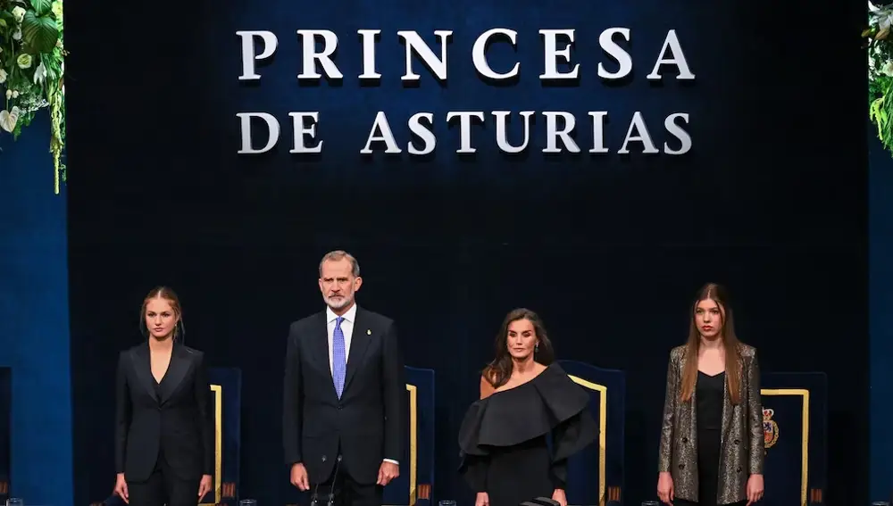 Los Reyes, la Princesa de Asturias y la Infanta Sofía