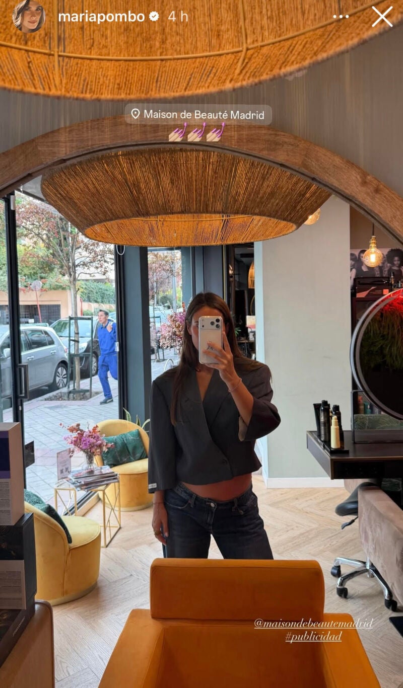 El look de María Pombo.