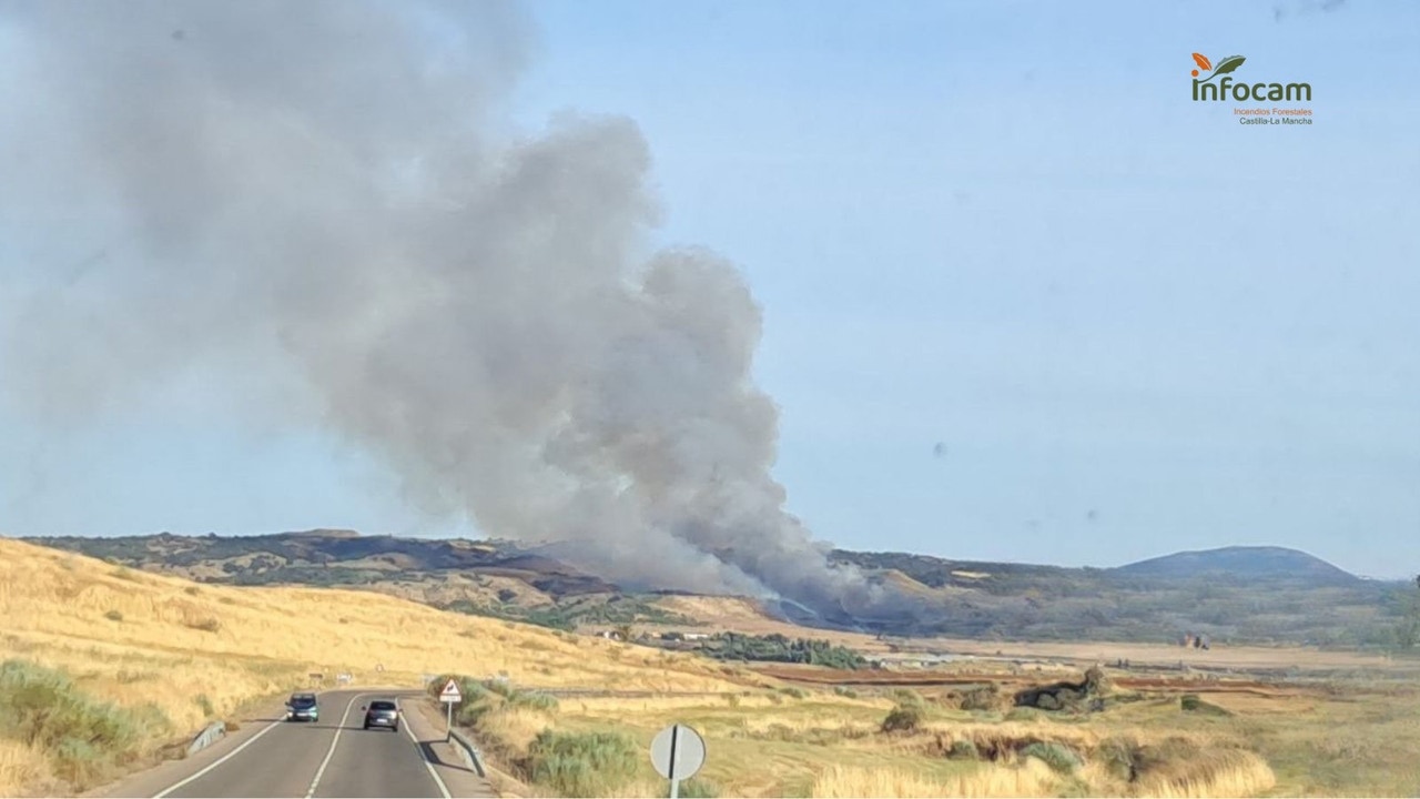 Investigadas dos personas por un incendio que quemó 330 hectáreas en Polán (Toledo): intentaron apagar las primeras llamas