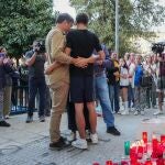 La familia de Sandra Peña