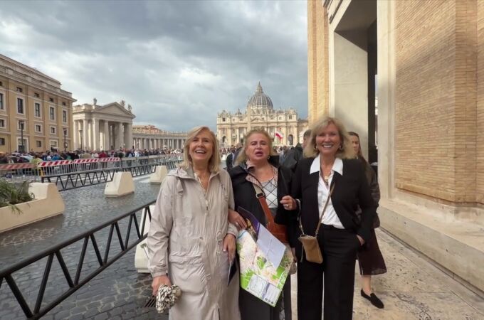 Al finalizar la audiencia de León XIV, tres madrileñas comentaron a La Razón: "Este Papa nos gusta mucho".