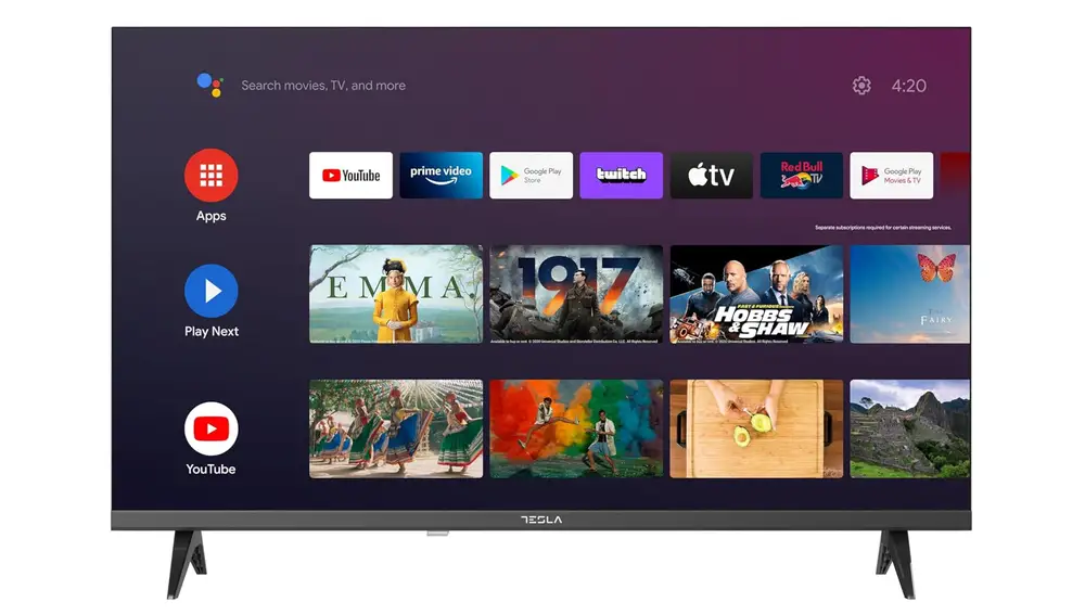 Esta Smart TV ofrece acceso a las principales plataformas de streaming
