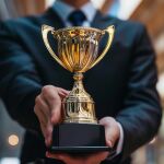 Imagen de archivo de un trofeo 