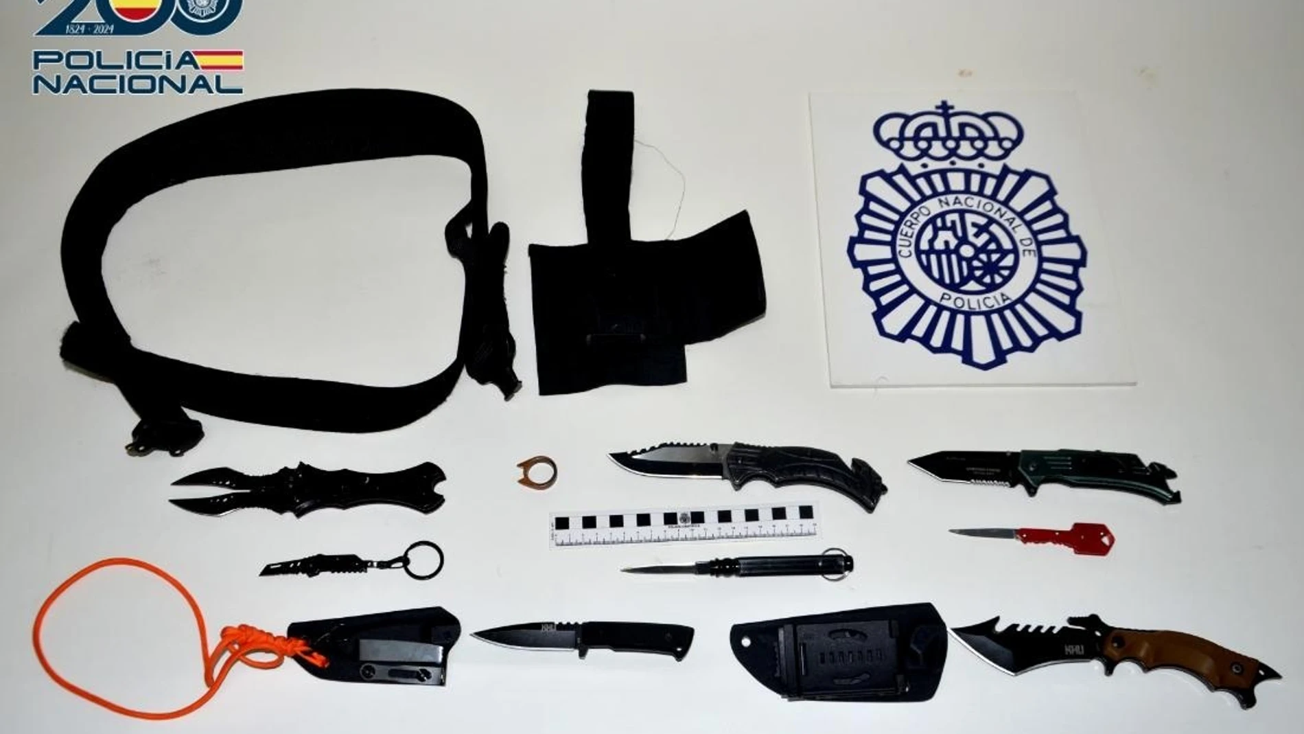 Armas sustraídas por la Policía Nacional