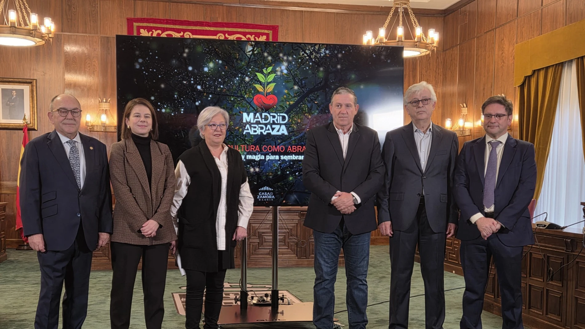 Presentación de la gala "Madrid Abraza"