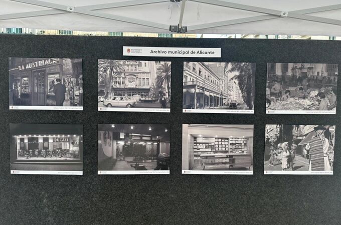 Fotografías del Archivo Municipal de Alicante sobre comercios ya desaparecido en la ciudad