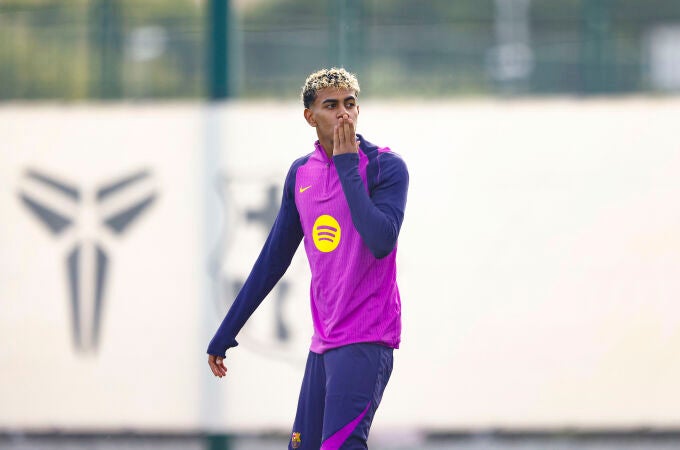 Entrenamiento del FC Barcelona