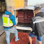 La mercancía decomisada no tenía ningún tipo de etiquetado en el que se indicara su procedencia