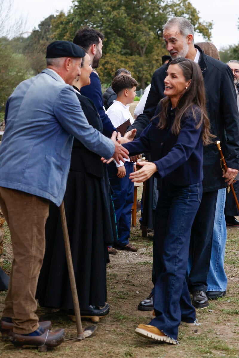 La Reina Letizia en Valdesoto.