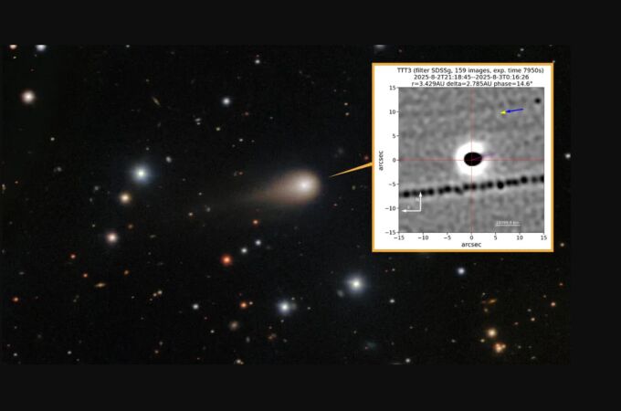 Es el primero en el que se observa este chorro de forma sostenida Es el primero en el que se observa este chorro de forma sostenida