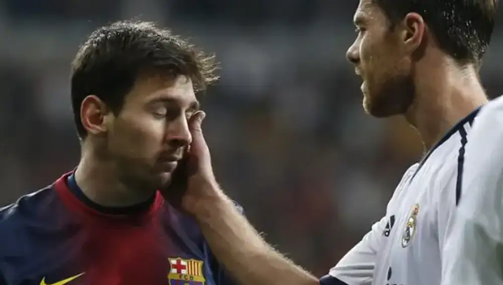 Xabi en uno de sus Clásicos