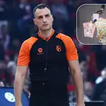 El mayor escándalo en la Euroliga: detenido un árbitro con 250.000 euros... y un llavero del Barcelona