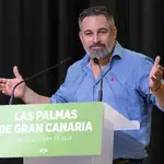 Acto político de Santiago Abascal en Las Palmas de Gran Canaria