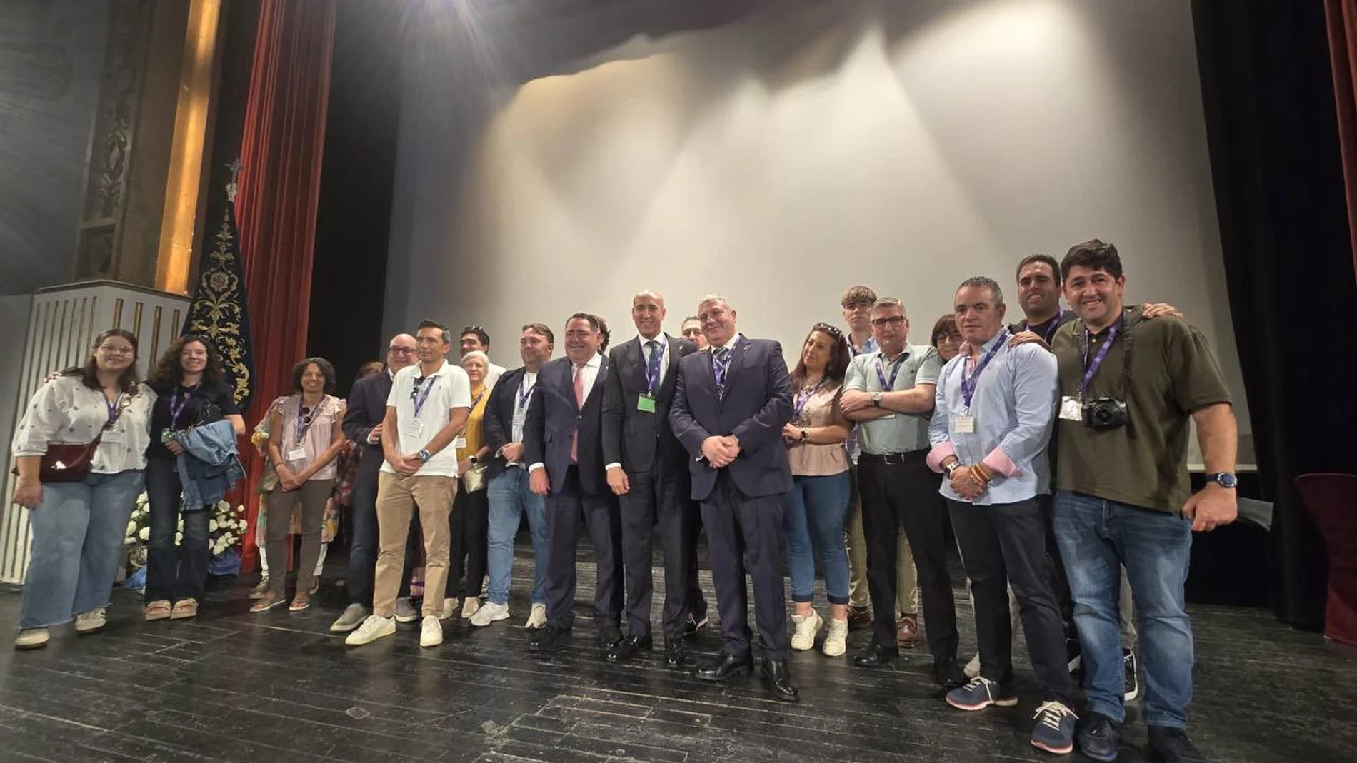 eón ha presentado su candidatura para acoger el 12º Congreso Nacional de Cofradías de Nuestra Señora de las Angustias y Soledad, un objetivo que se ha logrado este fin de semana en Ayamonte donde se celebra este encuentro