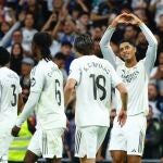 Jude Bellingham celebra su gol