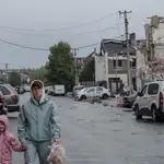 Ucrania.-AMP.- Al menos tres muertos y cerca de 30 heridos, incluidos seis niños, en un ataque con drones rusos en Kiev