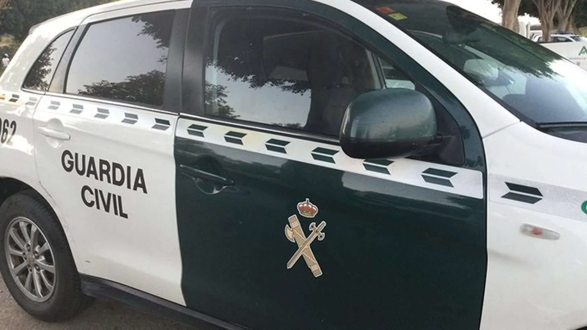 Vehículo de la Guardia Civil
