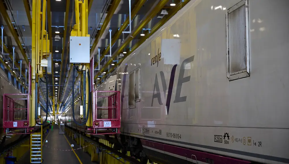 Jornada de puertas abiertas en el Taller de Alta Velocidad de Fuencarral (Madrid)