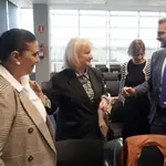 La consejera Leticia García tras firmar el protocolo con las entidades del Tercer Sector