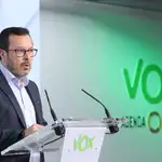 Vox aconseja al PP a dejarse de "víctimismos" y "tonterías" con "la pinza" y centrarse en pactar presupuestos en CCAA