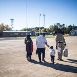 Llegada de niños gazatíes a España