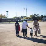 Llegada de niños gazatíes a España