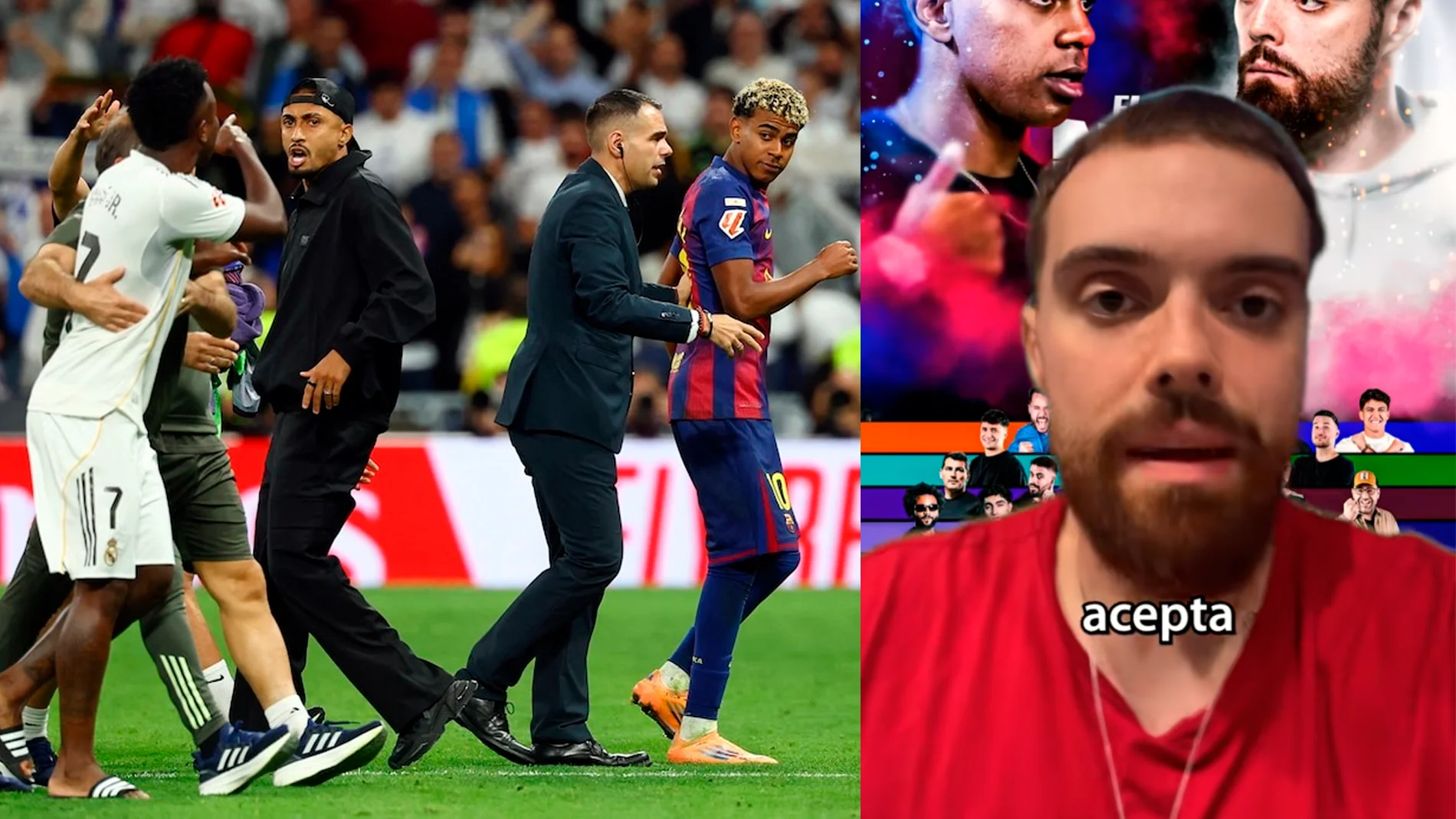 Ibai Llanos asegura que la tensión en El Clásico fue su responsabilidad: "La que se ha liado es culpa mía"