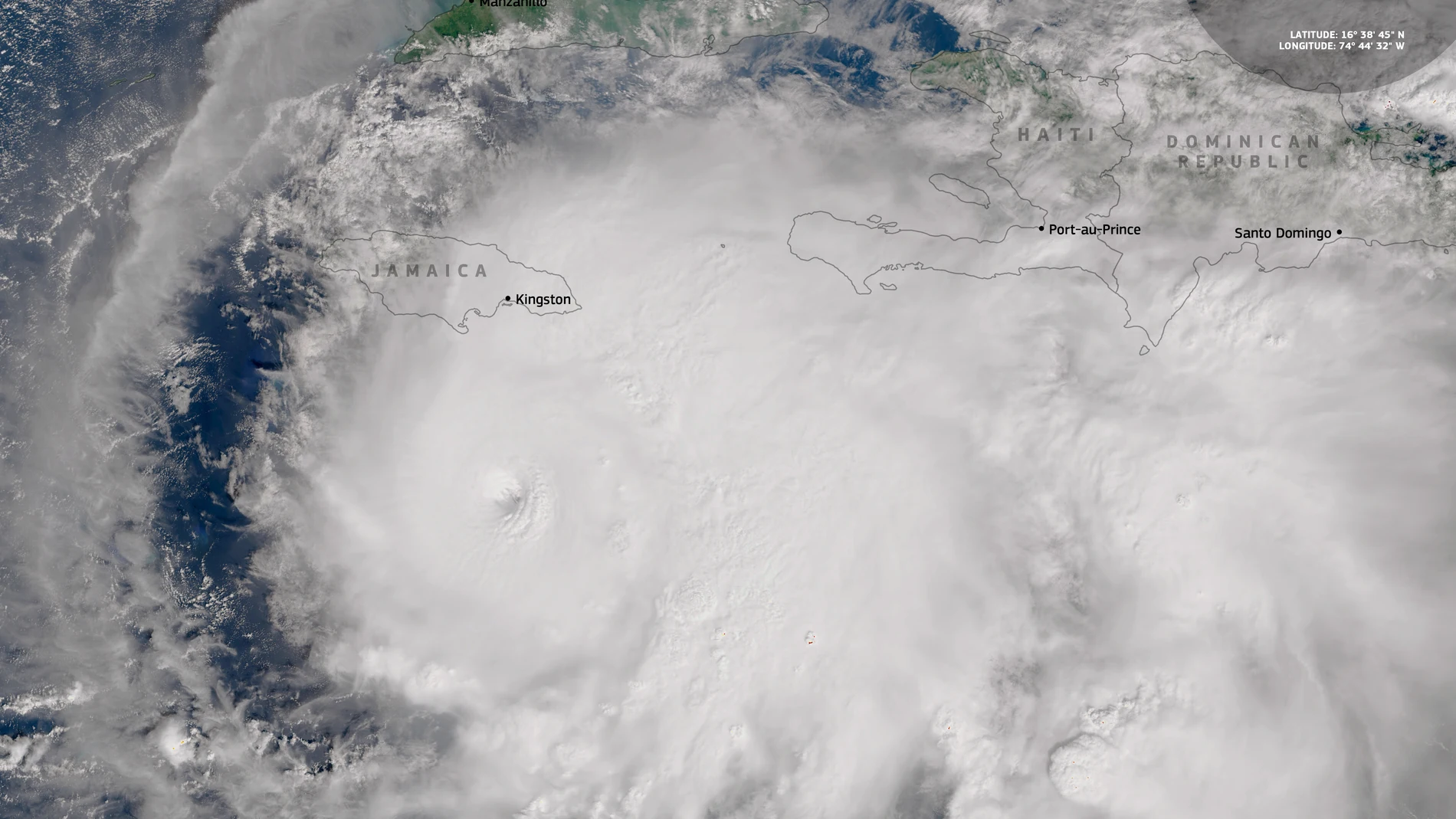MADRID, 27/10/2025.- El huracán Melissa, formado como tormenta tropical el martes pasado en el mar Caribe, ha alcanzado la categoría 5, según el Centro Nacional de Huracanes (NHC, en inglés) de Estados Unidos, que prevé vientos destructivos, marejada ciclónica e inundaciones catastróficas que empeorarán en Jamaica durante el día y hasta esta noche. La previsión es que Melissa golpee como huracán a Jamaica este lunes y a Cuba el martes o el miércoles, además de causar lluvias en Haití y en la ...