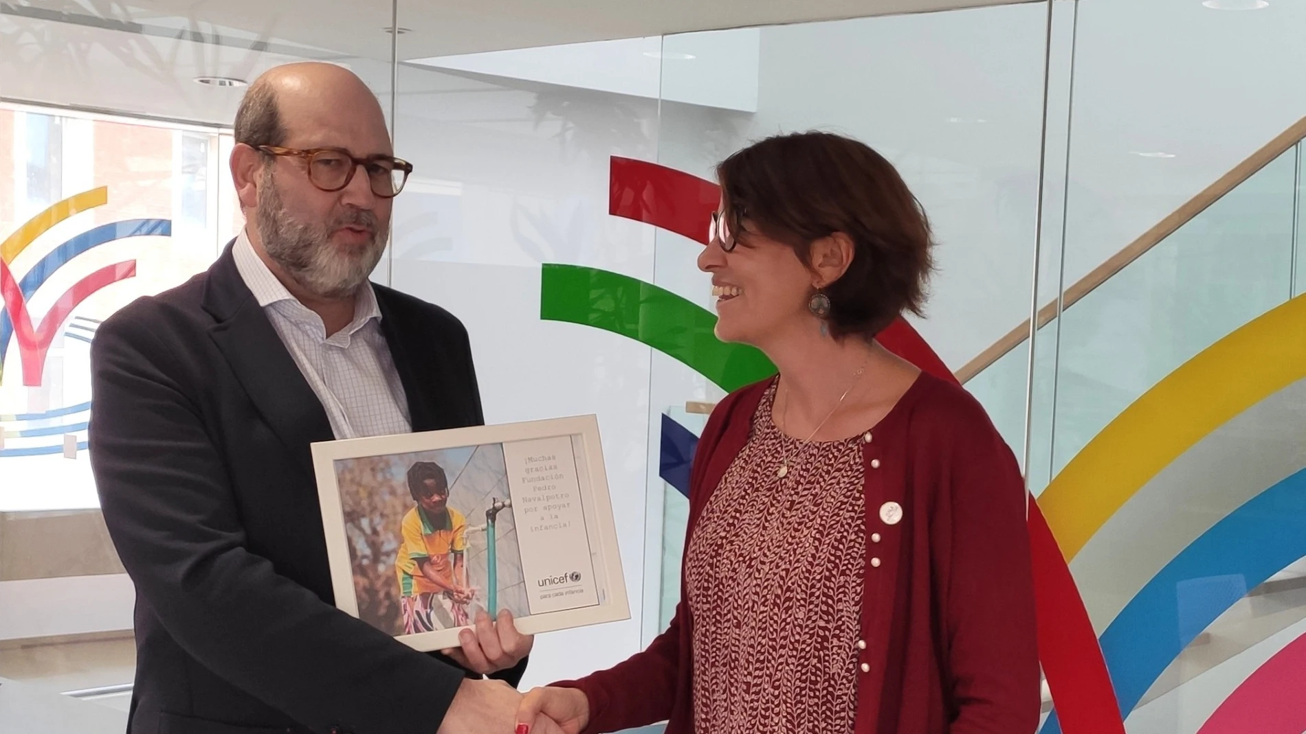 La Fundación Pedro Navalpotro apoya el trabajo de UNICEF