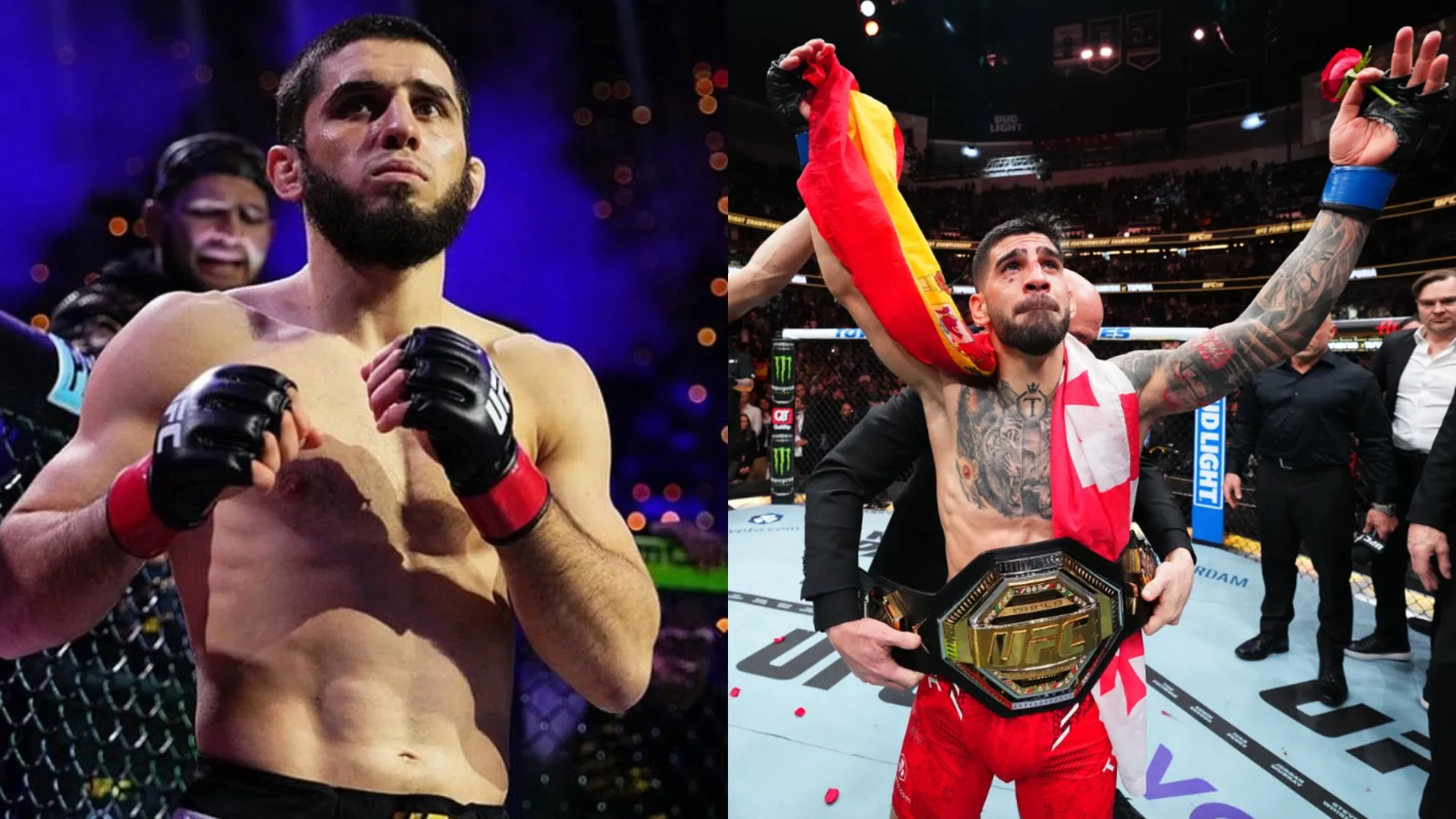 Islam Makhachev acepta el combate con Ilia Topuria en la Casa Blanca: "Si la UFC quiere..:"