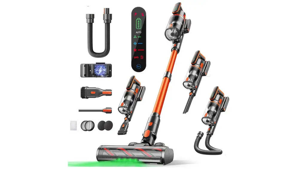 Esta aspiradora incluye varios accesorios