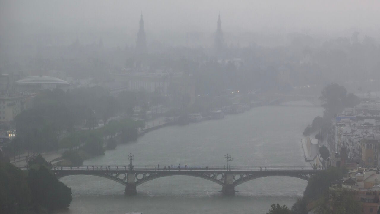 Alerta en Sevilla, Huelva, Cádiz, Córdoba y Málaga por lluvias