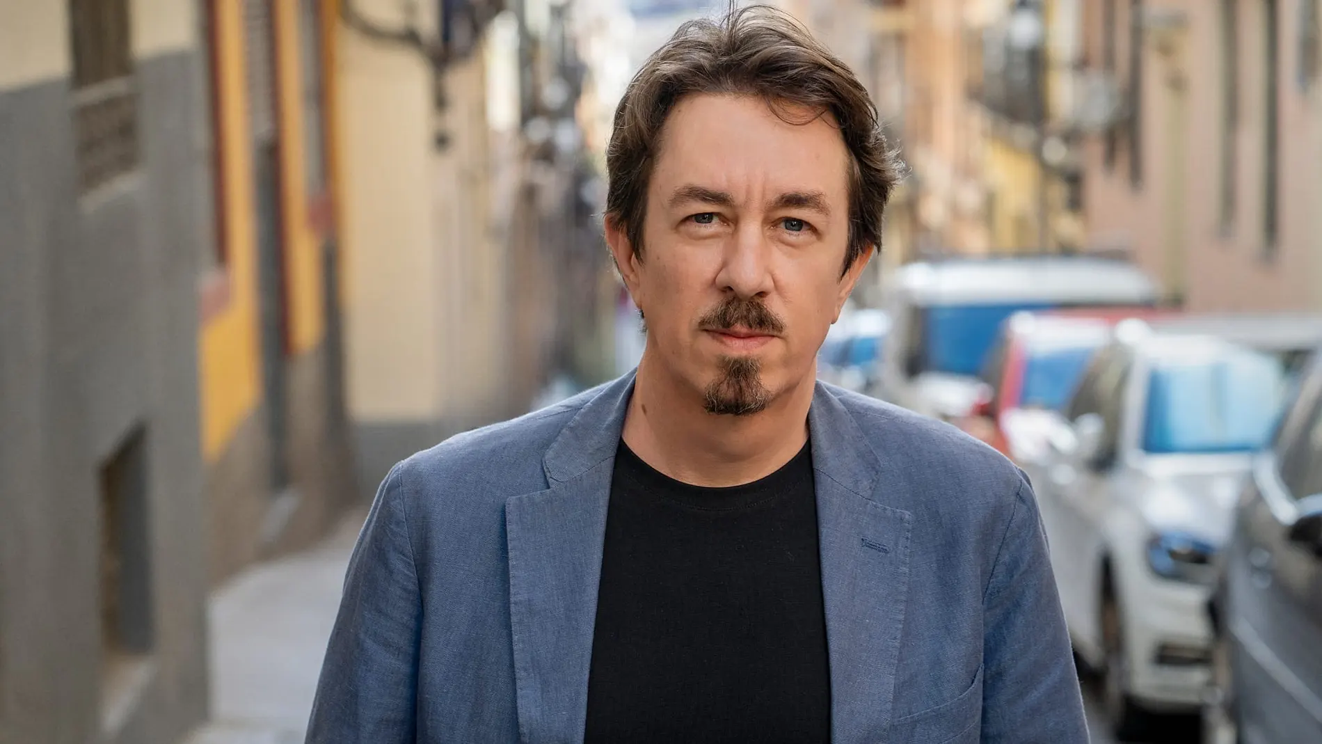 El escritor Pedro Mairal a su paso por Madrid