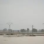 Terrenos anegados en el municipio de Riotinto