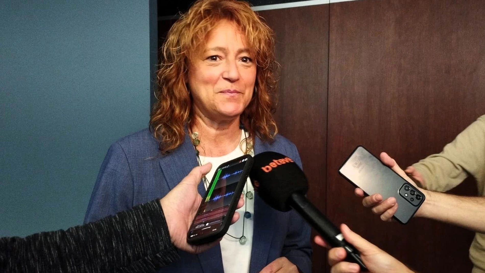 La primera teniente de alcalde del Ayuntamiento de Barcelona, Laia Bonet, en declaraciones a los medios este miércoles. EUROPA PRESS 29/10/2025