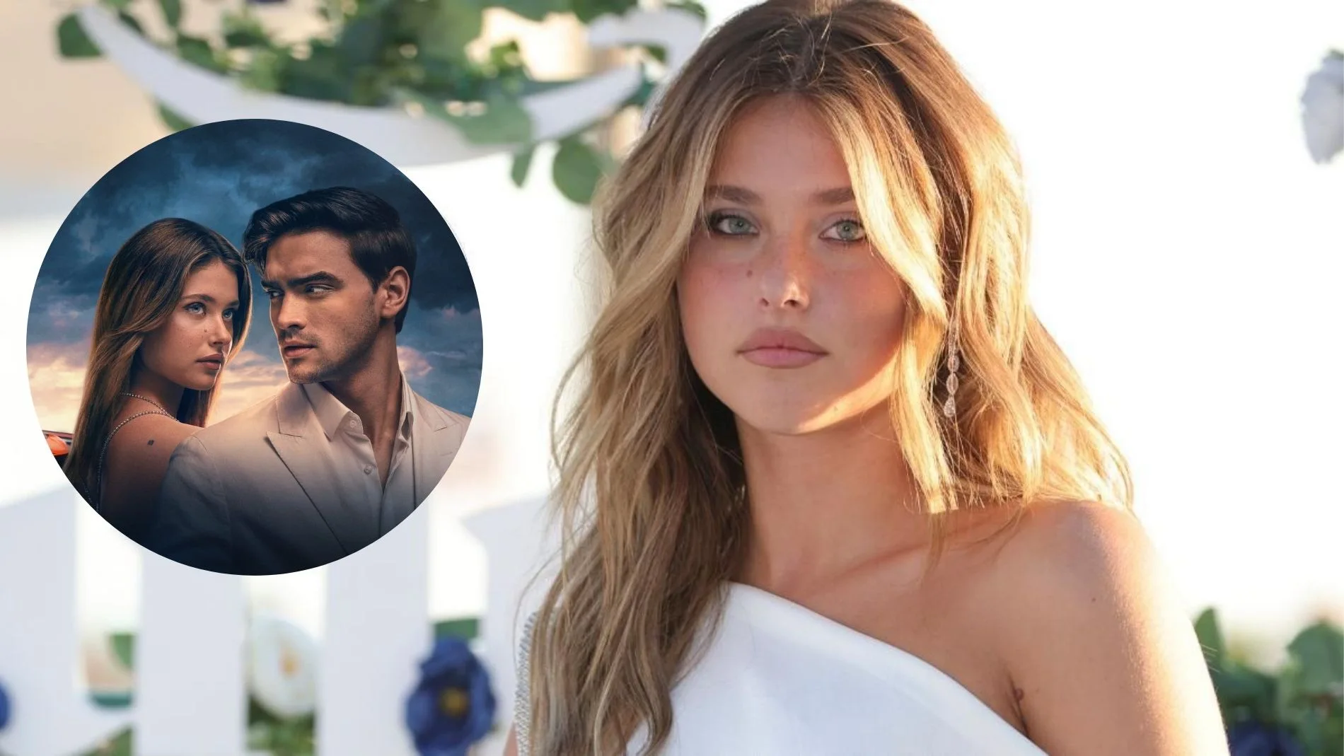 Nicole Wallace, actriz de la trilogía Culpa Nuestra: "Me he besado en cámara con una persona con la que no me gustaba nada"