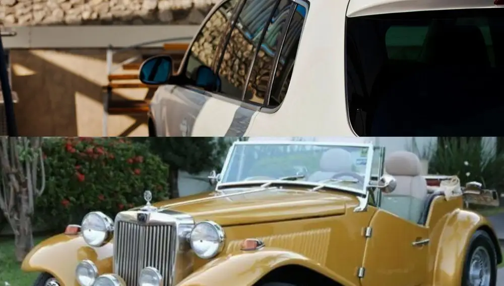 Luneta del coche ahora y hace unos años