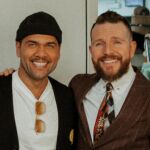 Dani Alves, junto a Daniel Habif