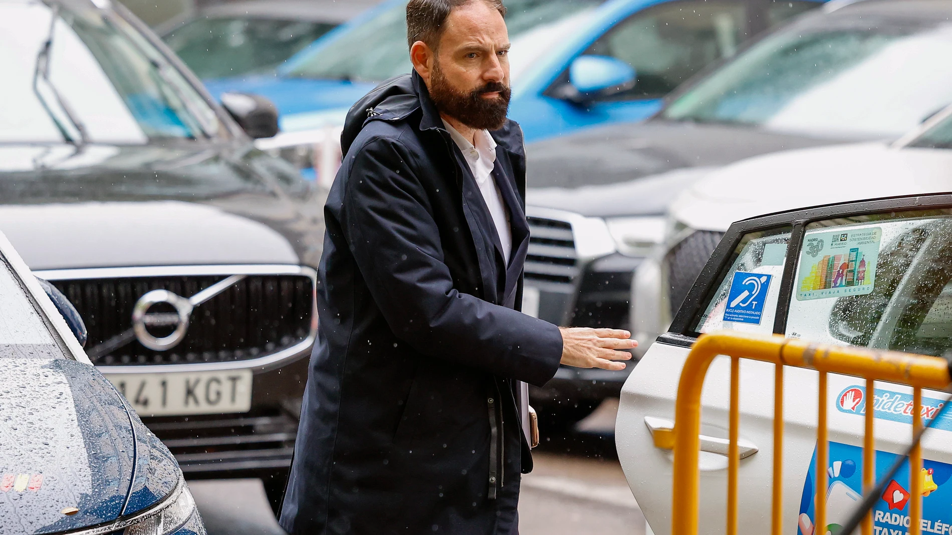 MADRID, 29/10/2025.- El exgerente del PSOE Mariano Moreno Pavón en el Tribunal Supremo donde está llamado a declarar ante el juez en relación al caso Koldo, este miércoles, en Madrid. EFE/ Mariscal