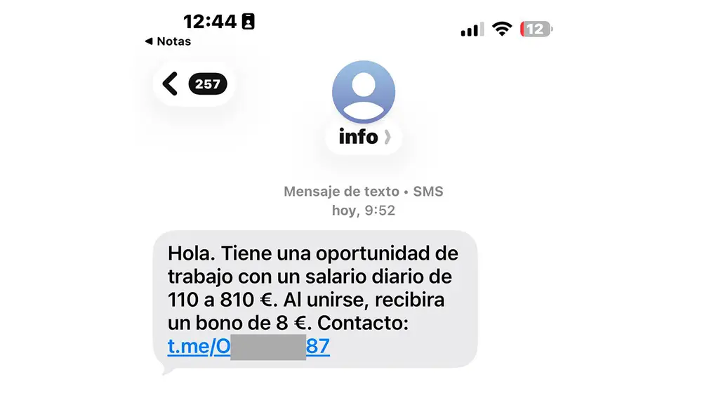 ¿Quién necesita LinkedIn teniendo bandeja de SMS?