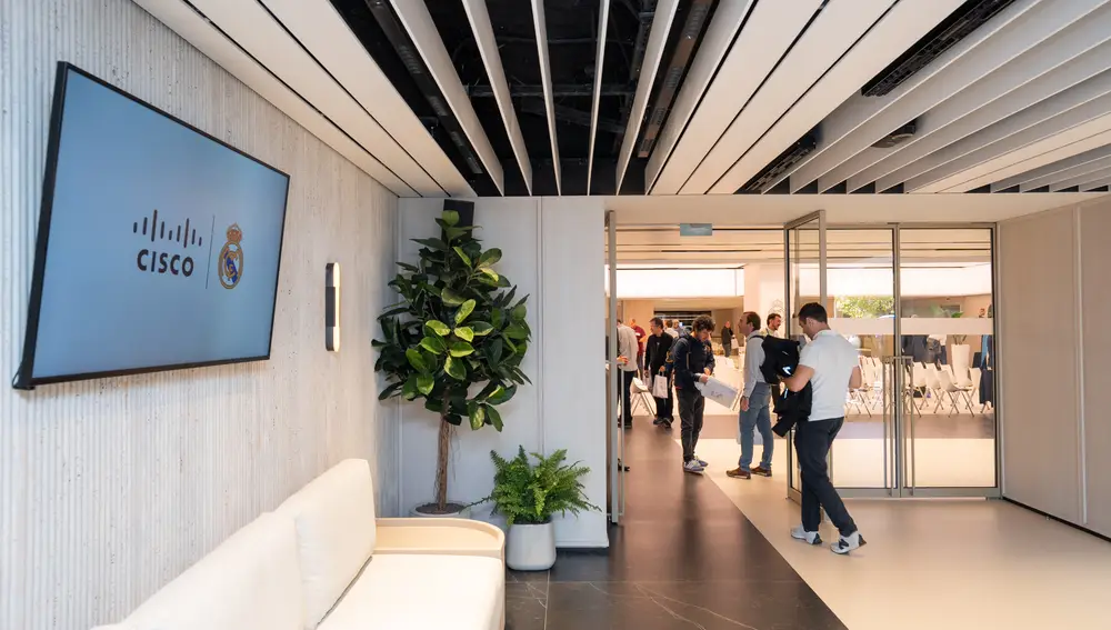 Palco de honor del Santiago Bernabéu