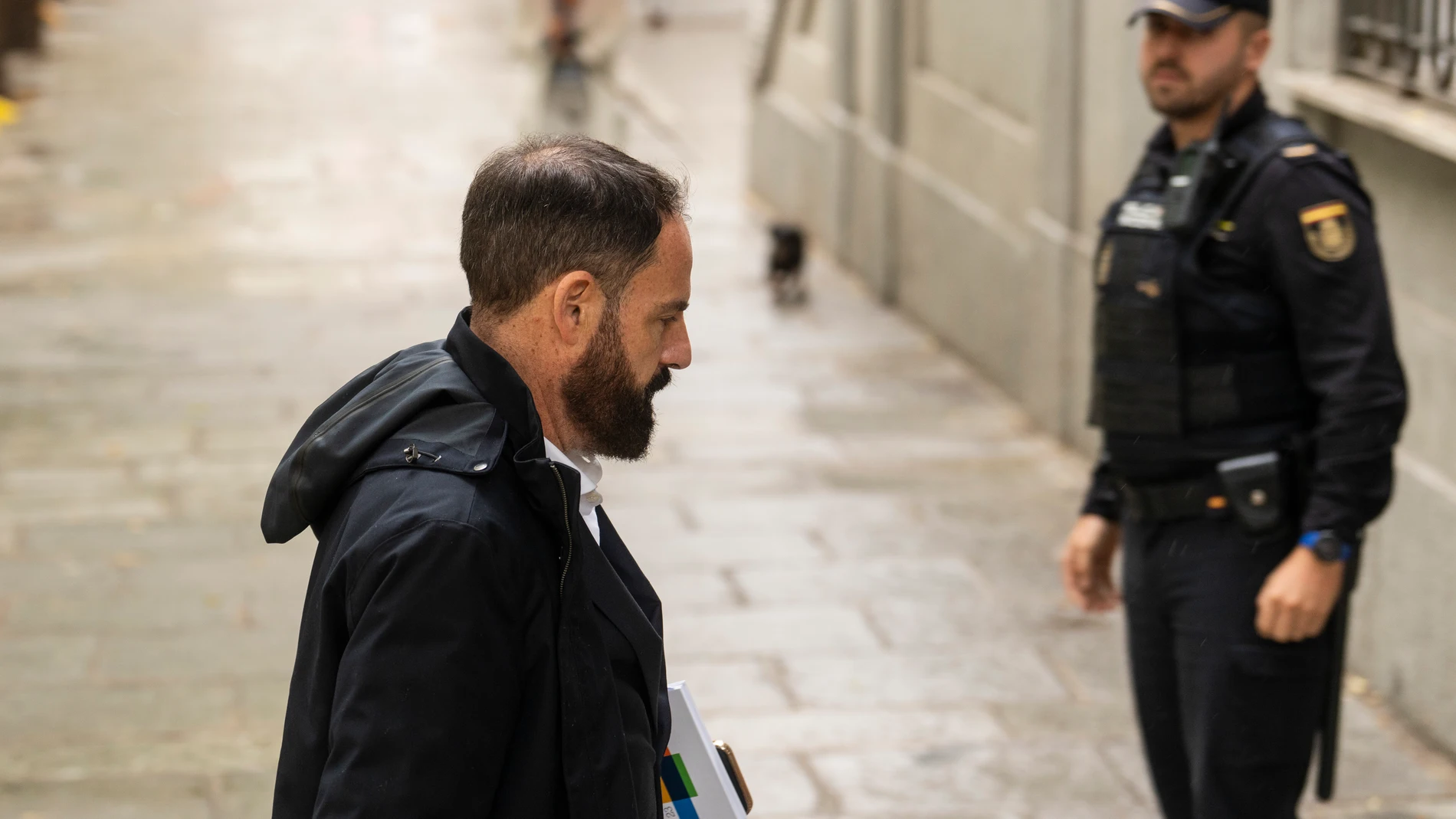 El exgerente del PSOE, Mariano Moreno, llega al Tribunal Supremo