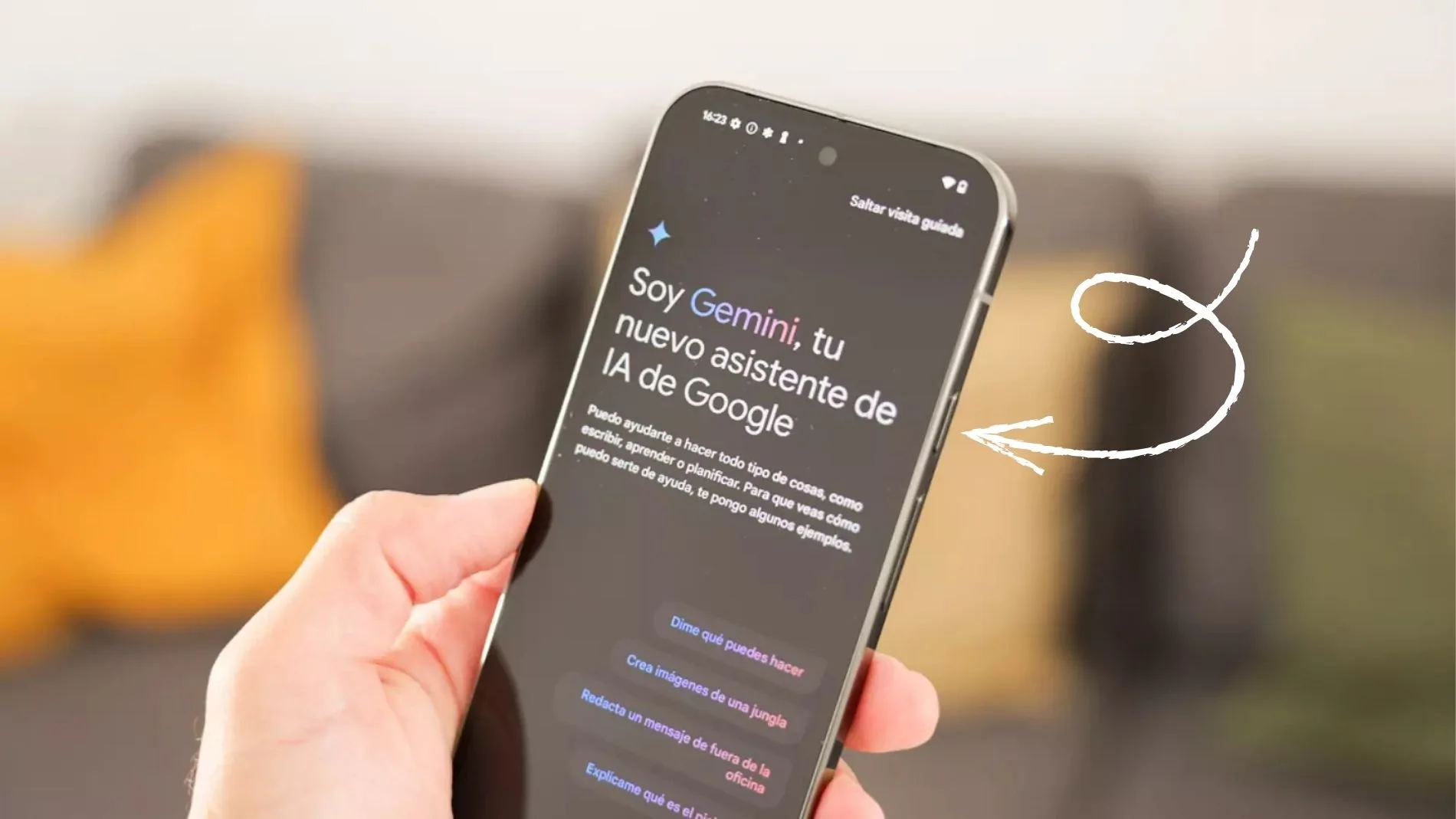 Nueva función para smartphones Android: ¿Qué puede hacer ahora tu botón lateral?