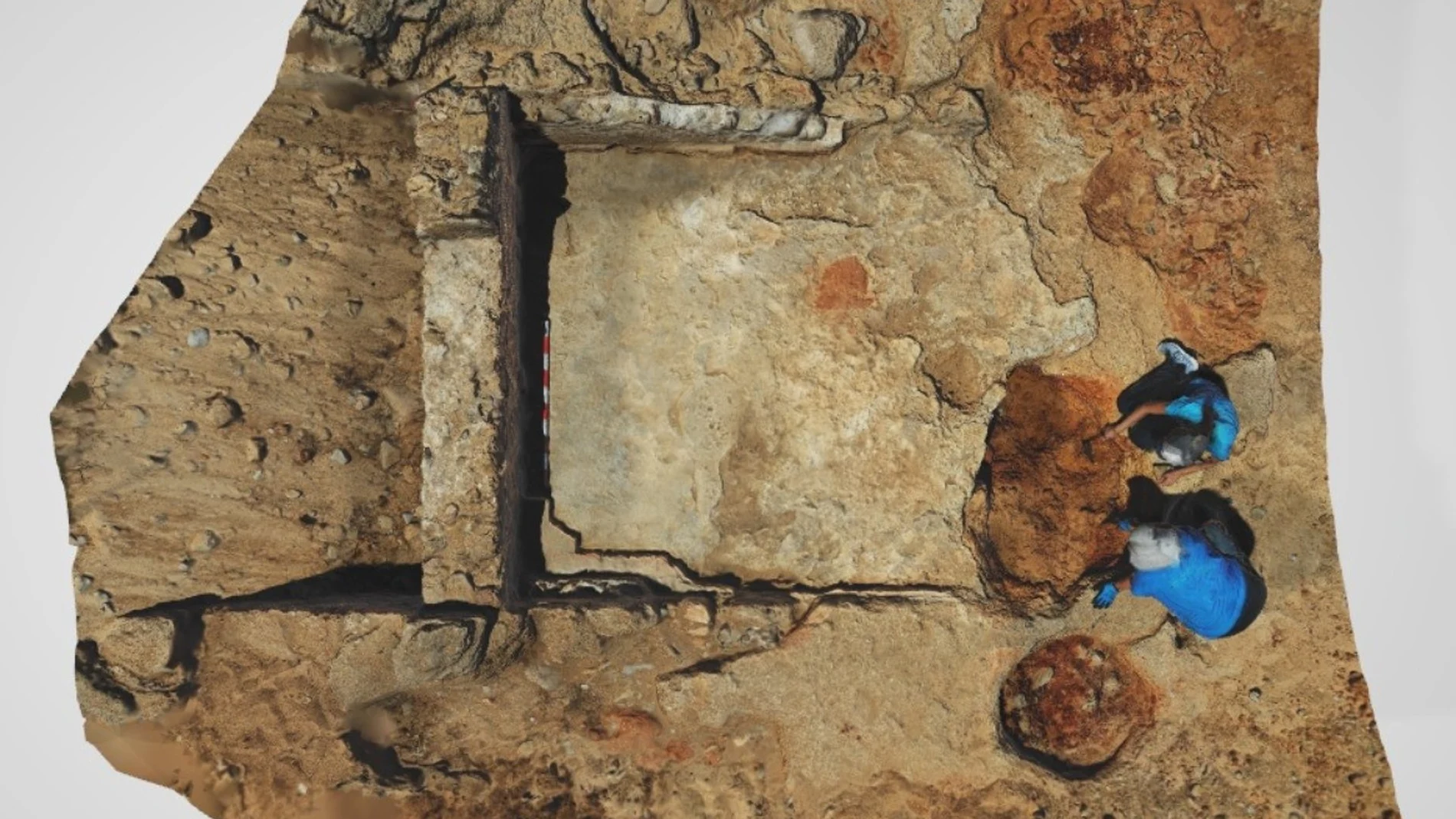 Imagen de excavaciones en Sancti Petri, en Chiclana de la Frontera (Cádiz)