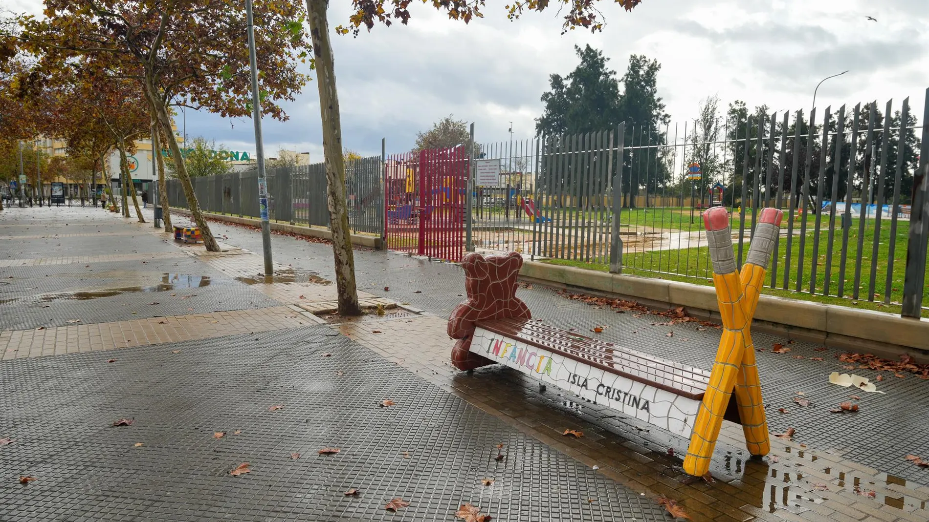 Isla Cristina tras el paso del temporal
